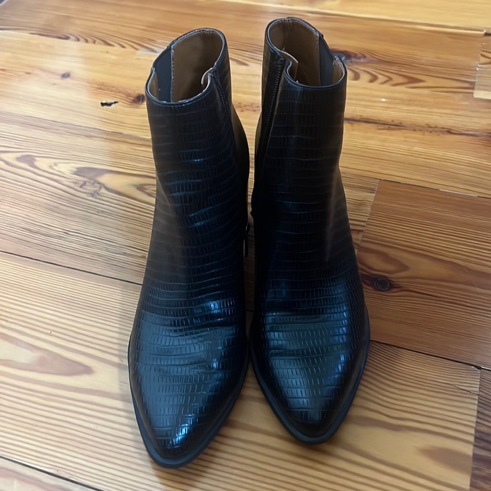 Franco Sarto Black Boots Size 9